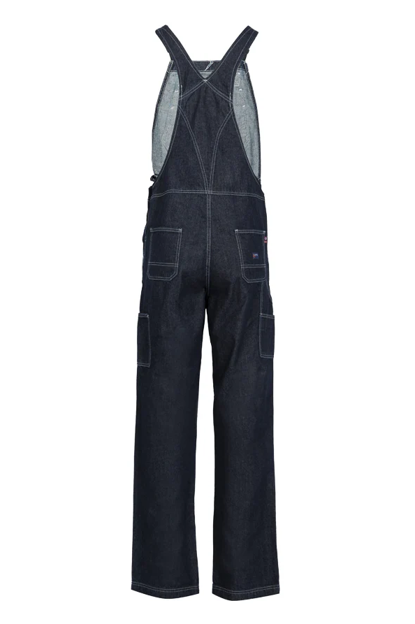 Lapco Mens 13 oz FR Bib Overall - Denim - B13FRDN-
