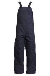 Lapco Mens 9 oz FR Insulated Bib Overall - Navy fr,flame,fire,resistant,retardant,men,mens,outerwear,winterwear,insulated,overall,coverall,bib,warm,cold,weather,navy,midnight,indigo,blue