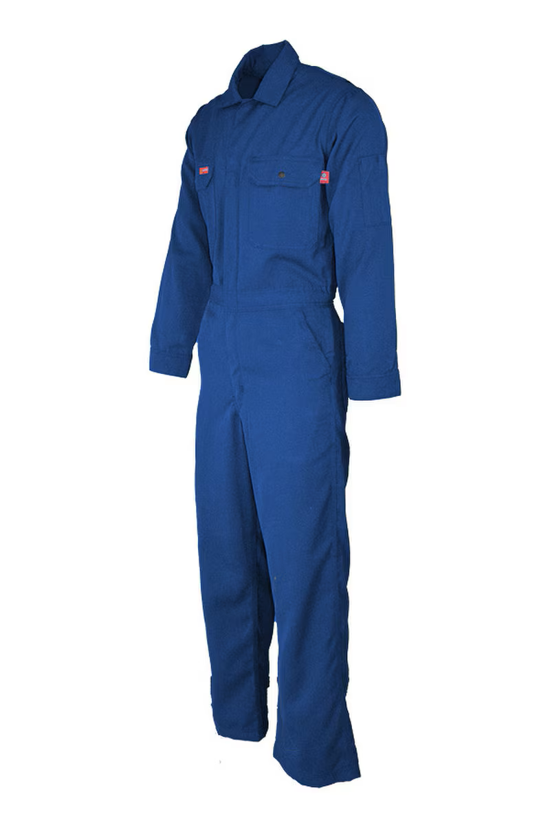 Lapco Men's FR 6.5oz Deluxe 2.0 Coverall - Royal Blue - CVDHF6RO-
