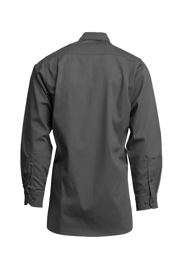 Lapco Men's FR 7 oz Uniform Shirt - Grey - IGR7-