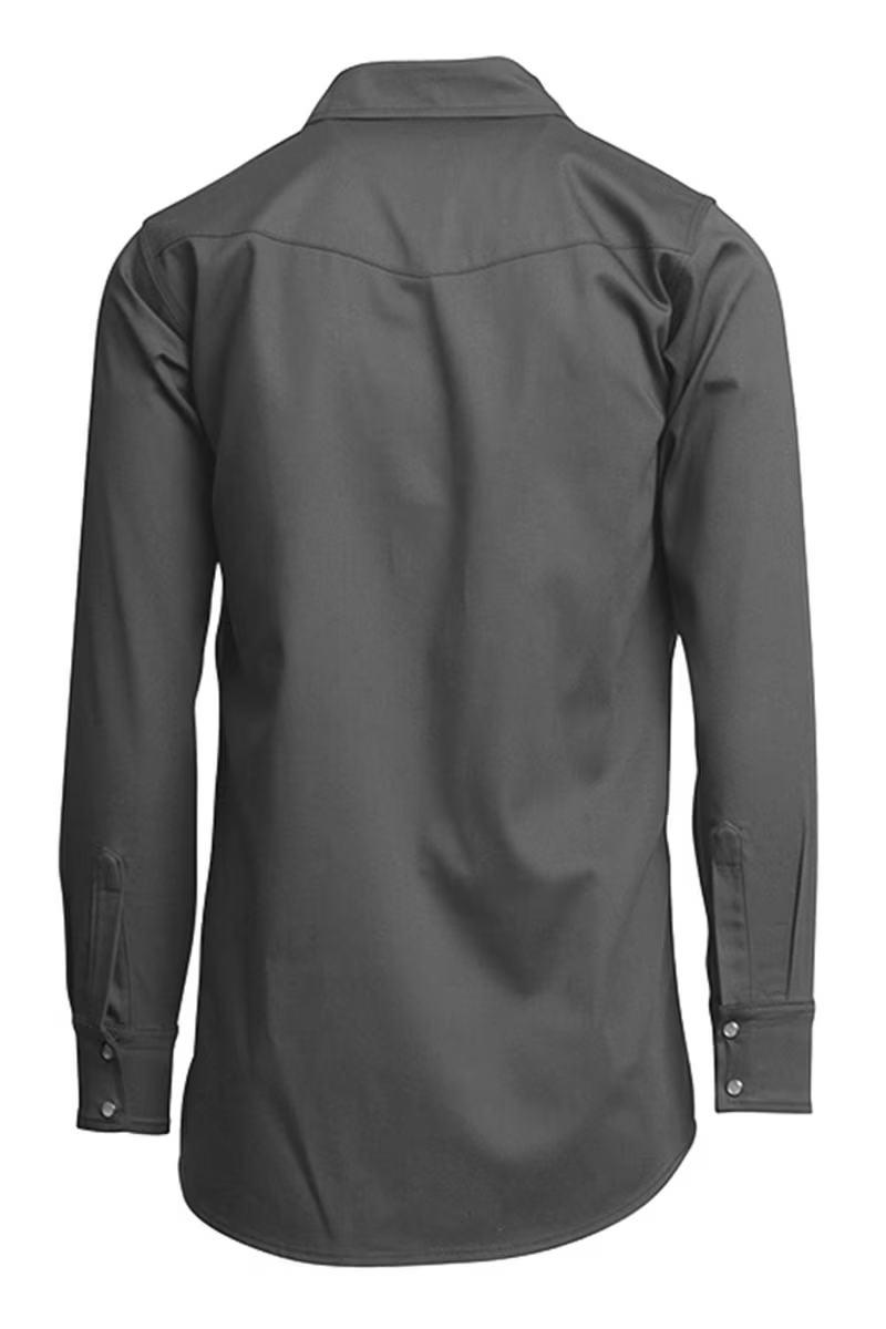 Lapco Mens FR 7 oz Western Shirt - Grey - IGR7WS-