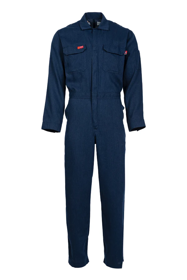 Lapco Men's TecaSafe 5oz FR Deluxe 2.0 Coverall - Denim Navy