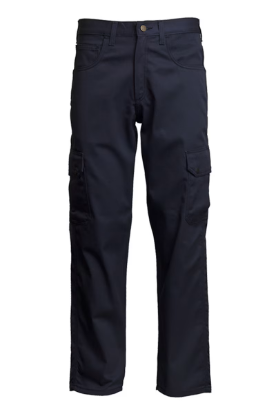 Lapco Mens 9 oz 100-Cotton FR Cargo Pants - Navy