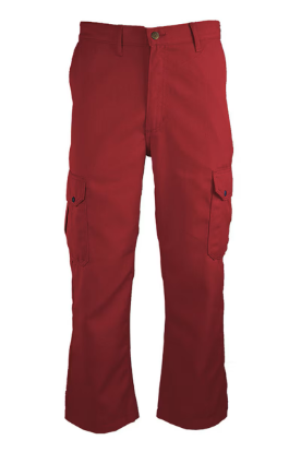 Lapco Mens FR 5oz. TecaSafe One Inherent Cargo Uniform Pants - Red