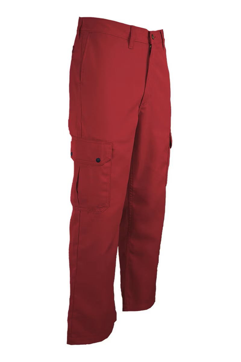 Lapco Mens FR 5oz. TecaSafe One Inherent Cargo Uniform Pants - Red - P-TCCP5RE-