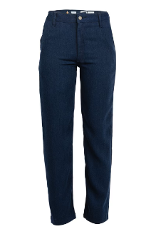 Lapco Mens FR 5oz. TecaSafe One Inherent Uniform Pants - Denim Navy FR,fire,flame,resistant,retardant,men,boy,mens,boys,pant,pants,uniform,work,dark,navy,blue,indigo,midnight
