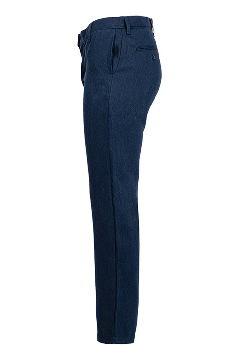Lapco Mens FR 5oz. TecaSafe One Inherent Uniform Pants - Denim Navy - P-TC5DN-