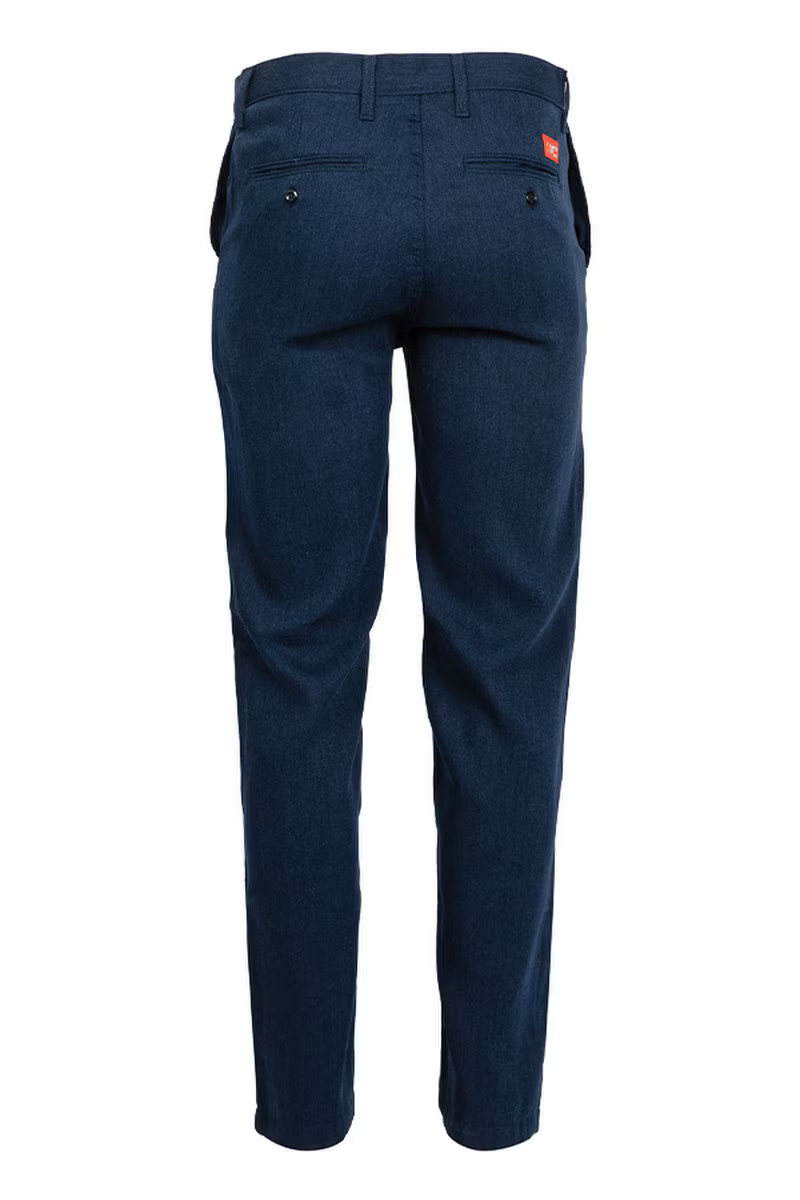 Lapco Mens FR 5oz. TecaSafe One Inherent Uniform Pants - Denim Navy - P-TC5DN-
