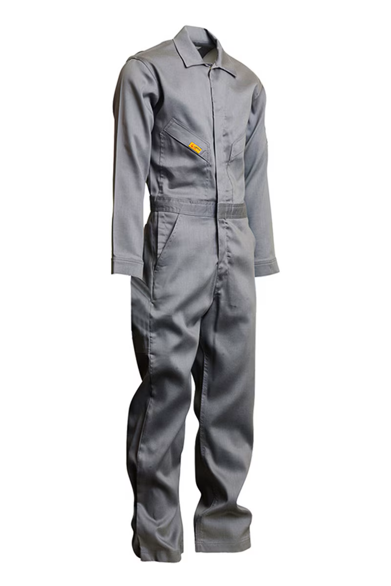 Lapco Mens FR Deluxe Lightweight Coveralls - Gray - GOCD6GY-