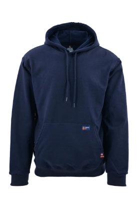 Lapco Mens FR Hoodie Sweatshirt - Navy