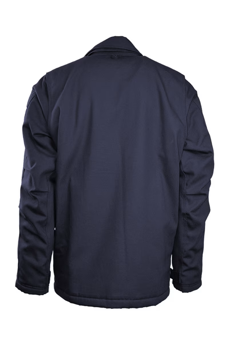 Lapco Mens FR Insulated Chore Coat with Windshield Technology - Navy - JCFRWS9NV-