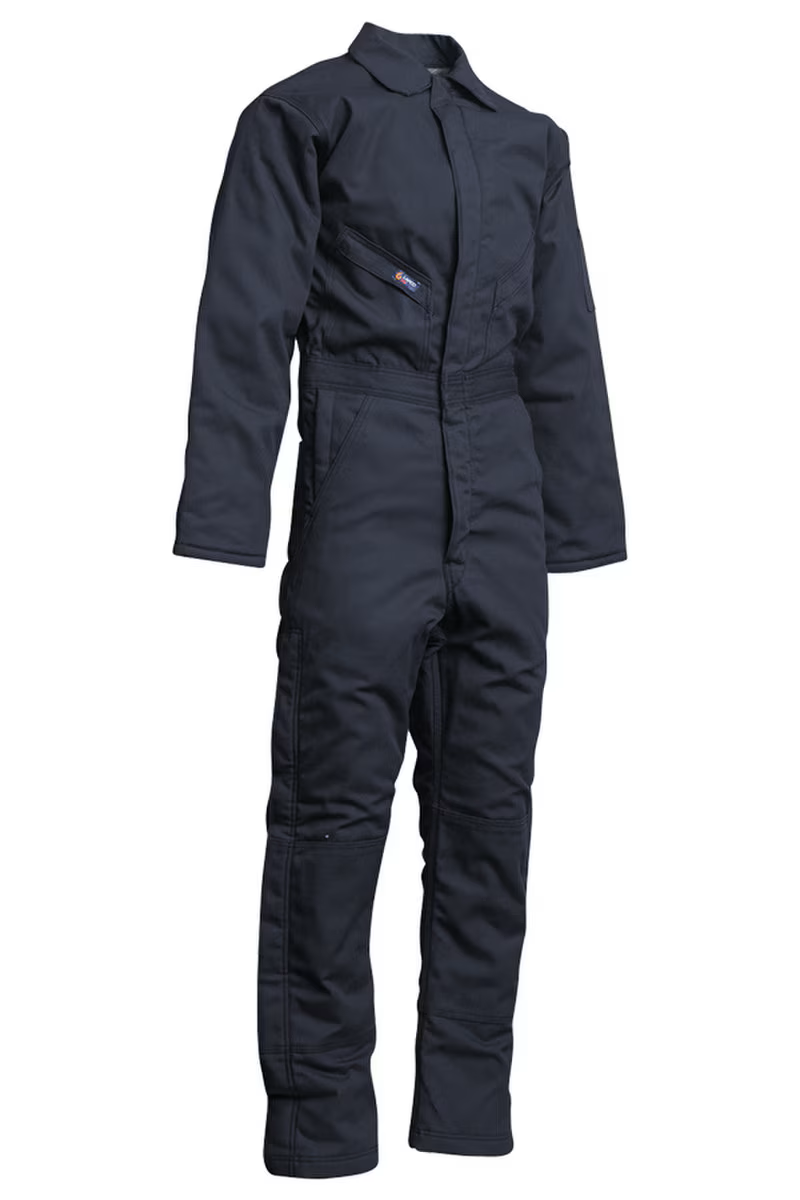 Lapco Mens FR Insulated Coverall with Windshield Technology - Navy - CIFRWS9NY-