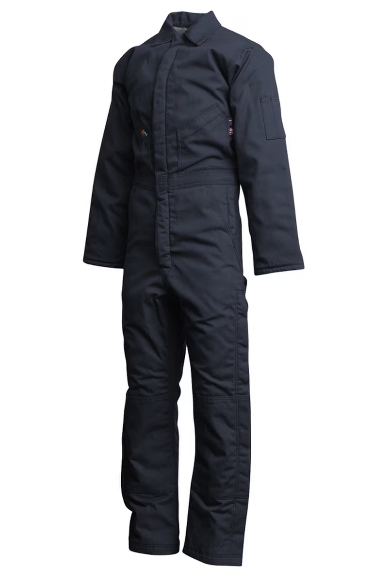 Lapco Mens FR Insulated Coverall with Windshield Technology - Navy - CIFRWS9NY-
