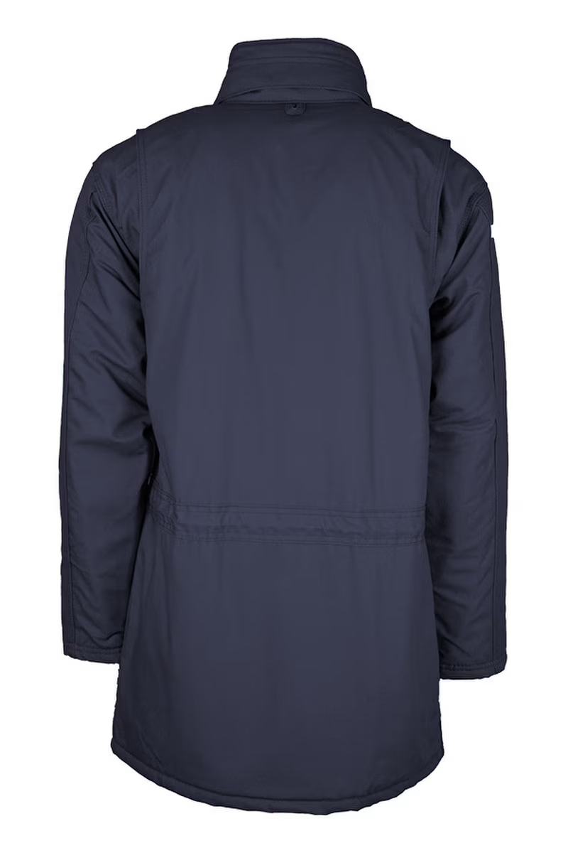 Lapco Mens FR Insulated Parka with Windshield Technology - Navy - PKFRWS9NY-