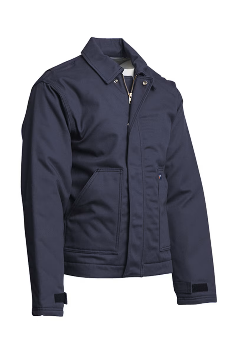 Lapco Mens FR Jacket with Windshield Technology - Navy - JTFRWS9NY-