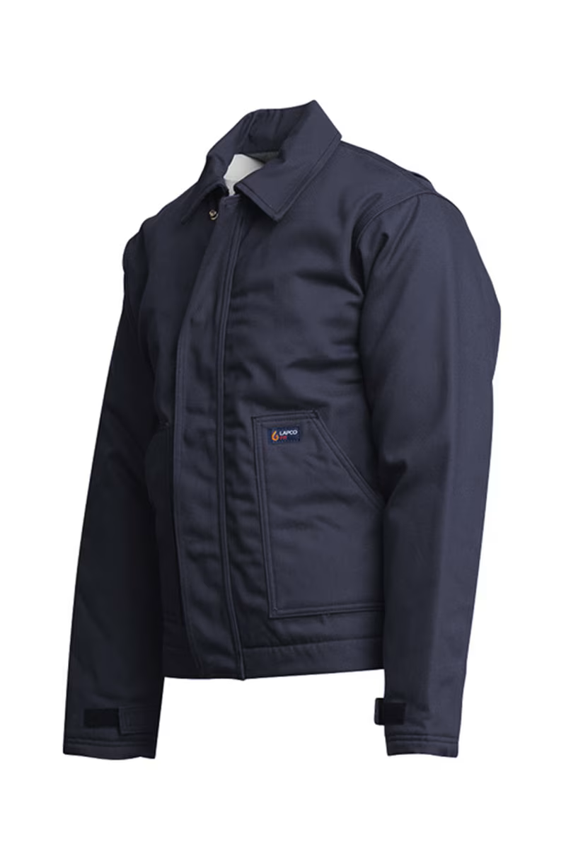Lapco Mens FR Jacket with Windshield Technology - Navy - JTFRWS9NY-