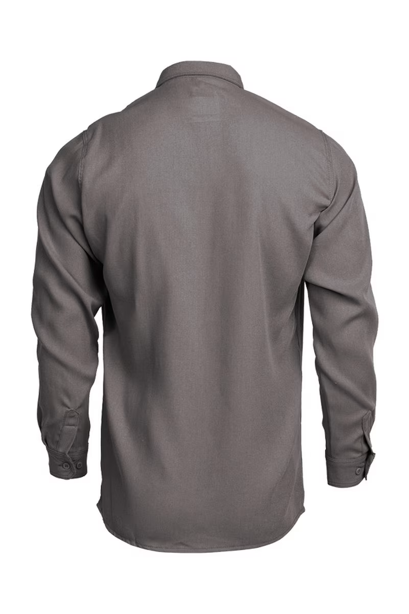 Lapco Mens FR Modern Uniform Shirt - Gray - TCS5GY-