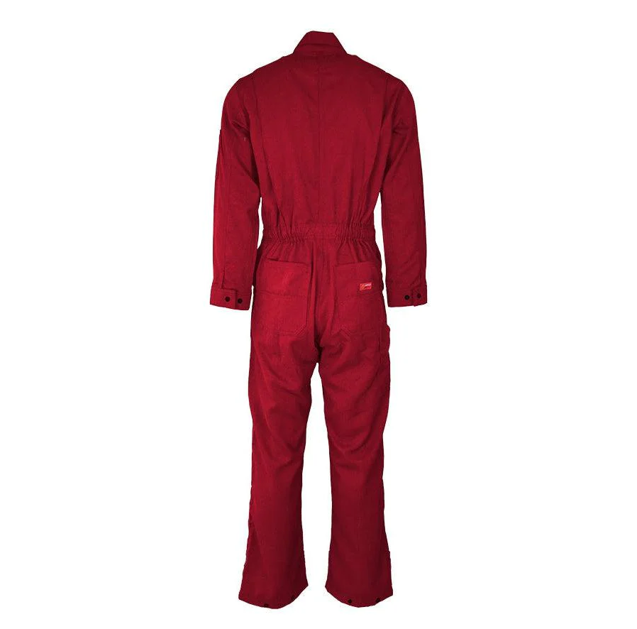 Lapco Men's FR 6.5oz Deluxe 2.0 Coverall - Red - CVDHF6RE-