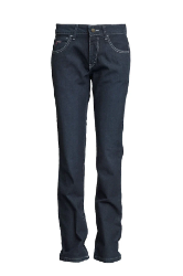 Lapco Womens FR 10oz Modern Jeans - Denim fr,flame,fire,resistant,retardant,women,girl,womens,girls,ladies,lady,pant,pants,jean,jeans,blue,denim,work