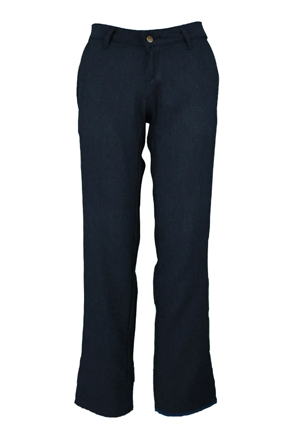 Lapco Womens FR 5oz TecaSafe One Inherent Uniform Pants - Denim Navy 