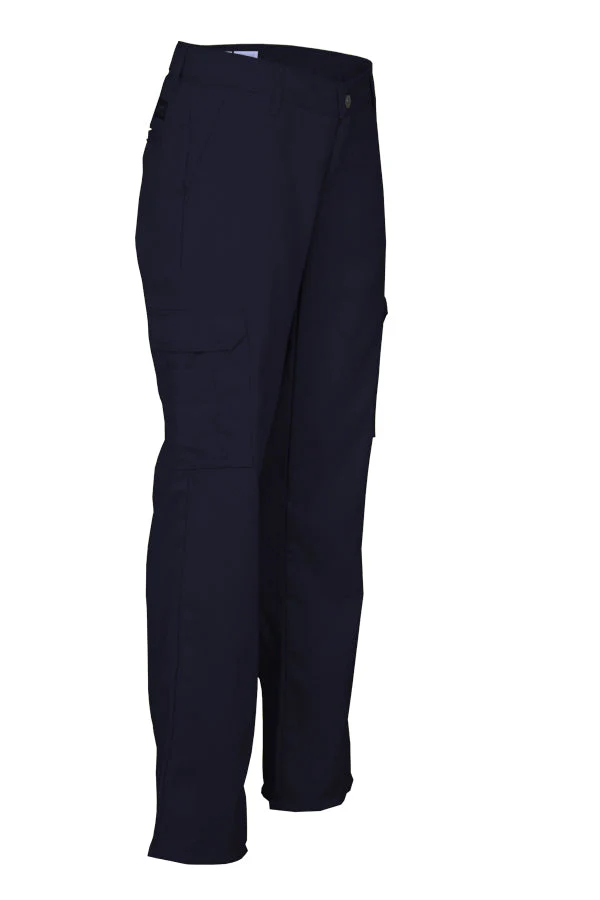 Lapco Womens FR DH 6.5 oz Cargo Pants - Navy - L-PFRDHC6NY-