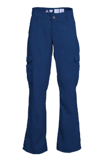 Lapco Womens FR 5oz TecaSafe One Inherent Cargo Pants - Royal Blue 