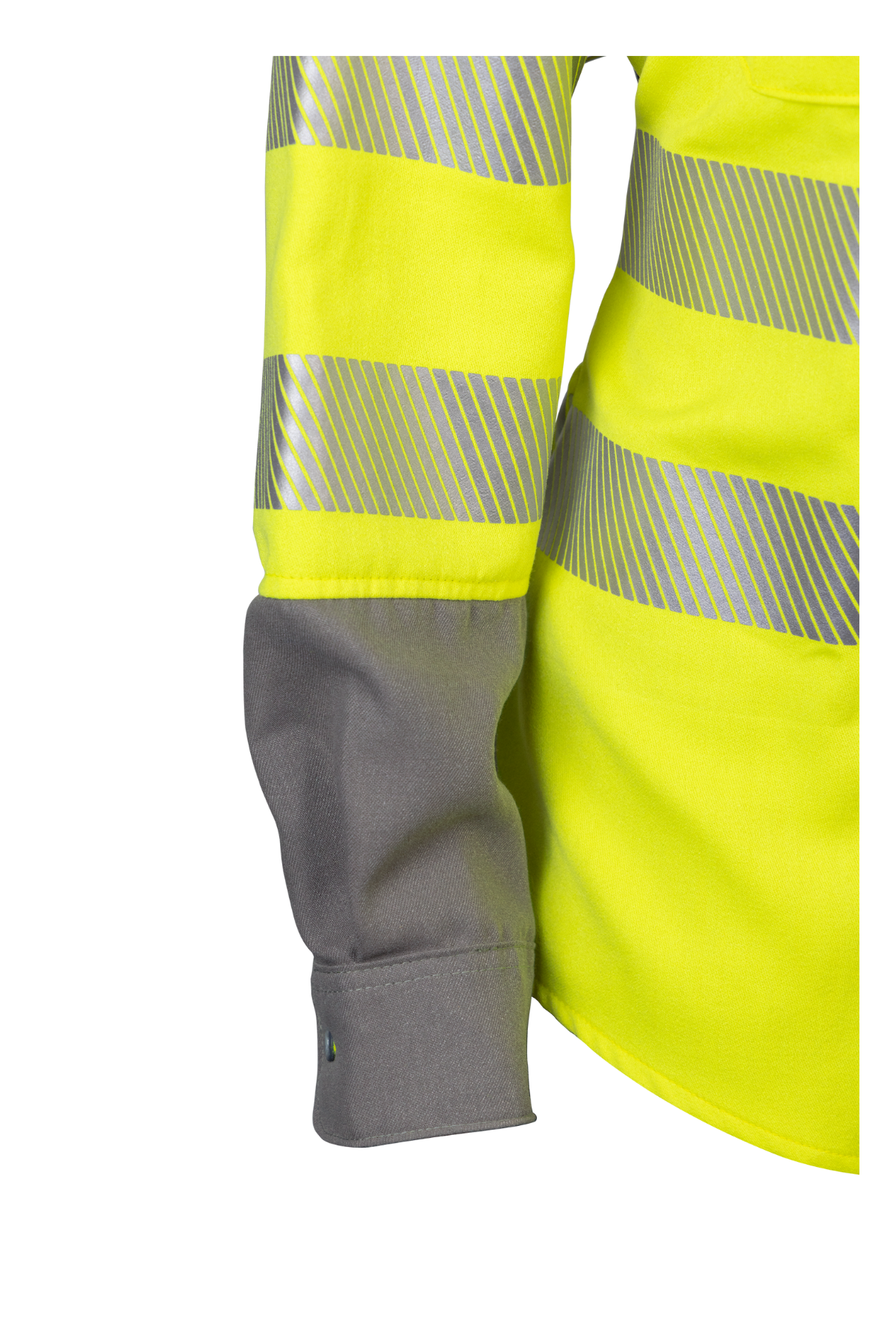 NSA Women's DRIFIRE FR Hi-Vis Lightweight Work Shirt Class 3 - Fluorescent Yellow - SHRTS1C3W-