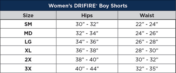 NSA Women's DRIFIRE PRIME Soft Compression Boy Shorts - Tan - DF2-762-BS-DS-