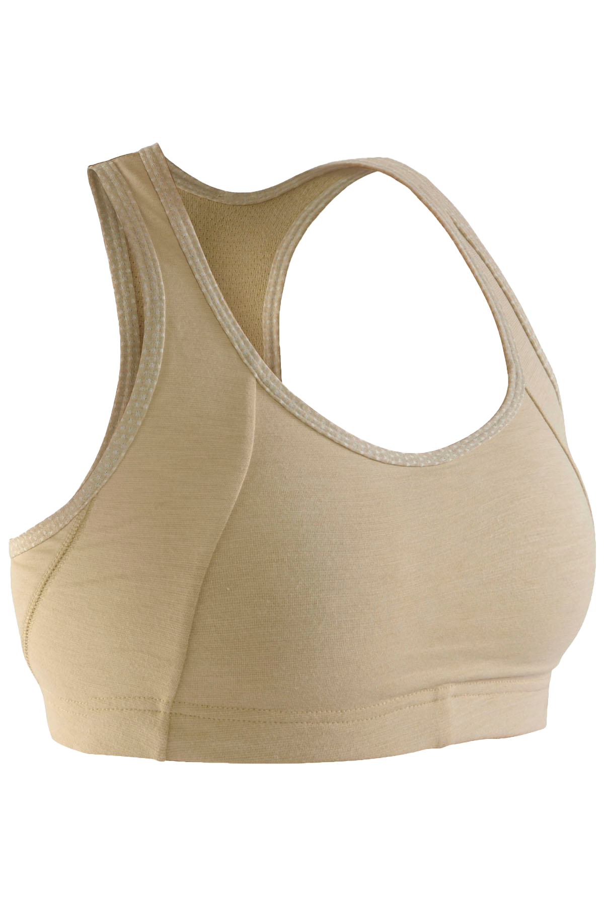 NSA Women's DRIFIRE PRIME Women's Soft Compression Sports Bra - Desert Sand - DF2-762-SB-DS-