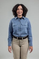 NSA Womens DRIFIRE TECGEN FR Work Shirt - Light Blue navy,blue,midnight,light,dark,women,ladies,fr,work,shirt
