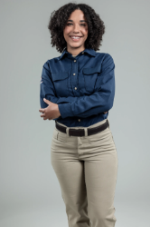 NSA Womens DRIFIRE TECGEN FR Work Shirt - Navy navy,blue,midnight,light,dark,women,ladies,fr,work,shirt