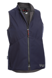 NSA Womens Drifire FR Fleece Lined Vest - Navy navy,navy blue,blue,fleece,jacket,coat,winterwear,outwear,navyjacket,bluejacket
