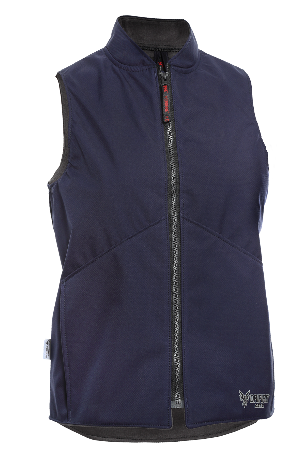 NSA Women's Drifire FR Fleece Lined Vest - Navy - DF2-CM-G2VW-NB-