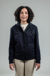 NSA Womens Drifire FR Heavyweight Zip Front Hoodie - Navy navy,navy blue,blue,fleece,jacket,coat,winterwear,outwear,navyjacket,bluejacket