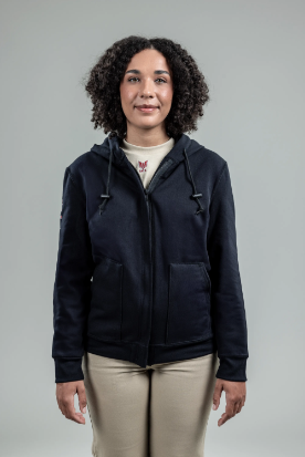 NSA Women's Drifire FR Heavyweight Zip Front Hoodie - Navy