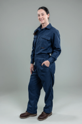 NSA Womens Drifire Tecgen FR Coverall - Navy navy,blue,coverall,overall,womens,ladies,blues