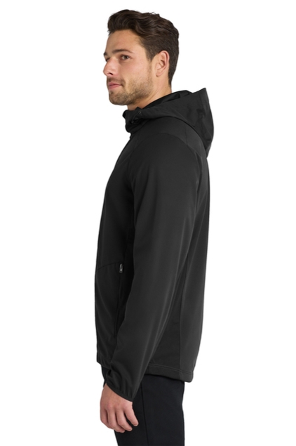 Port Authority Mens Active Hooded Soft Shell Jacket - Black - J719BK-
