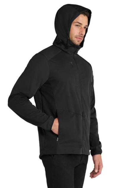 Port Authority Mens Active Hooded Soft Shell Jacket - Black - J719BK-