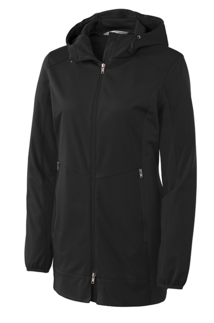 Port Authority Womens Active Hooded Soft Shell Jacket - Black - L719BK-
