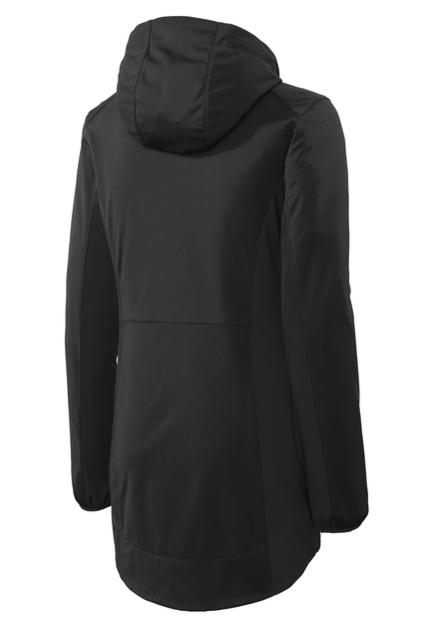 Port Authority Womens Active Hooded Soft Shell Jacket - Black - L719BK-