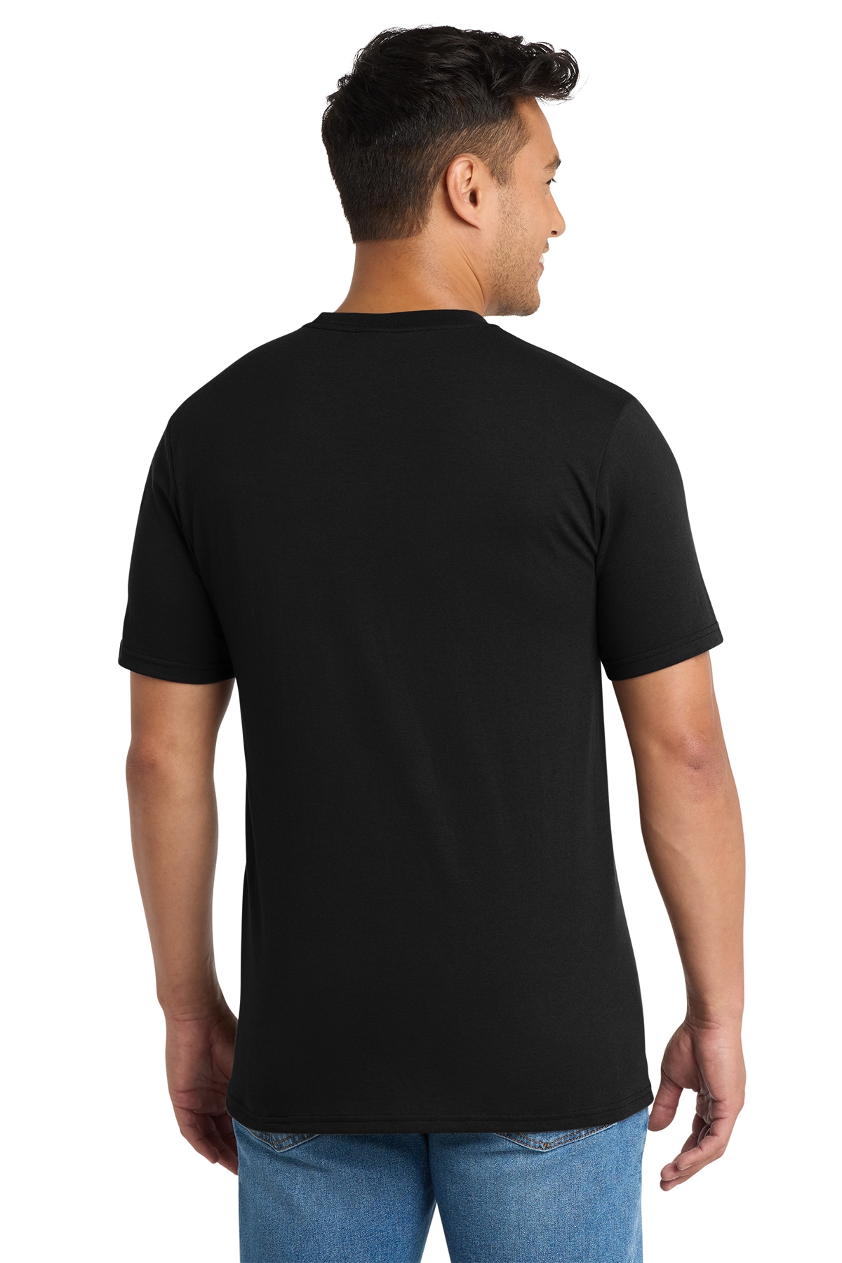 Port & Co Mens Tri-Blend Tee - Black - PC330BK-