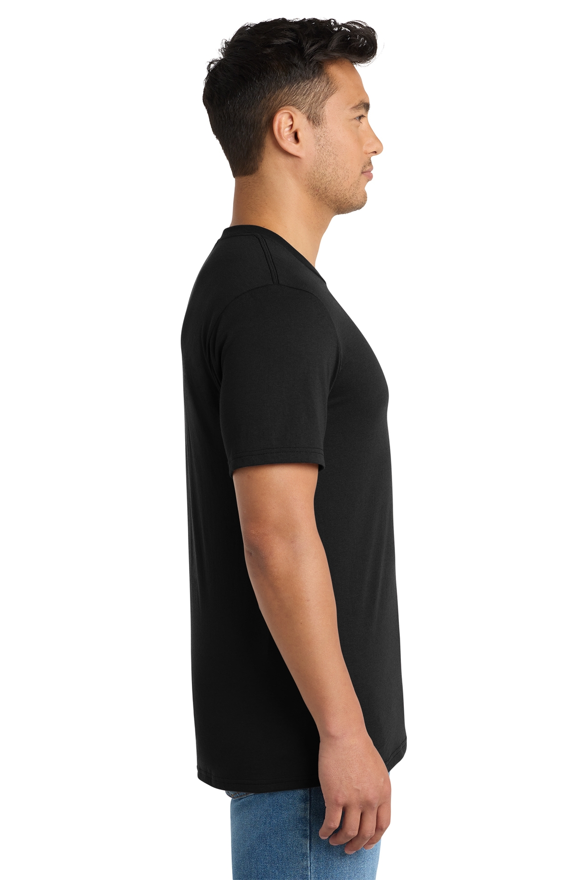Port & Co Mens Tri-Blend Tee - Black - PC330BK-