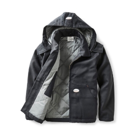 Rasco Mens FR Duck Bomber with Hood - Navy - Info Only