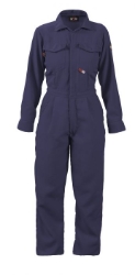Saf-Tech Womens 4.5 oz Nomex Coverall - Navy 