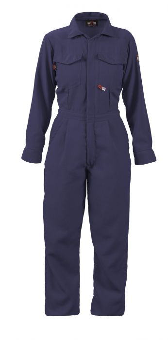 Saf-Tech Womens 4.5 oz Nomex Coverall - Navy