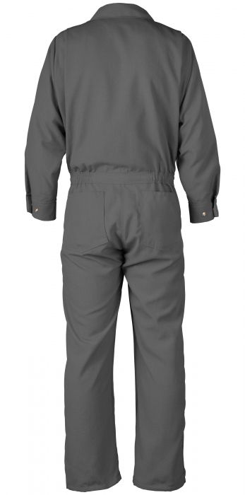 Saf-Tech Mens 4.5 oz Nomex IIIA Contractor Coverall - Grey - CJS1580-
