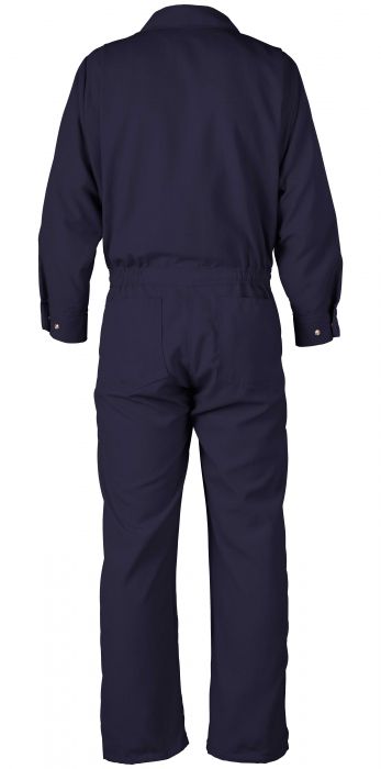 Saf-Tech Mens 4.5 oz Nomex IIIA Contractor Coverall - Navy Blue - CJS1525-