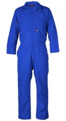 Saf-Tech Mens 4.5 oz Nomex IIIA Contractor Coverall - Royal Blue fr,flame,fire,resistant,retardant,boy,boys,men,mens,bib,blues,coverall,overalls,overall,coveralls,bibs,navy,blue,midnight,indigo,dark