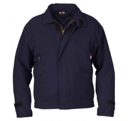 Saf-Tech Mens 6 oz Nomex Insulated Work Jacket with Zip Out Liner - Navy Blue men,mens,boy,boys,jacket,coat,vest,sweatshirt,sweater,zipper,zip,zip-up,winterwear,outerwear,liner,fr,fire,flame,resistant,retardant,navy,midnight,blue,indigo