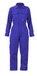 Saf-Tech Womens 4.5 oz Nomex Coverall - Royal Blue 